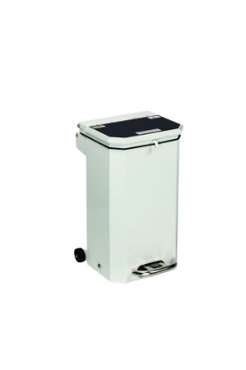 Bin Pedal 20 Ltr With Black Lid For Domestic Waste