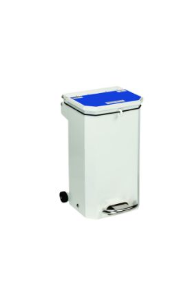 Bin Pedal 20 Ltr With Blue Lid User Defined