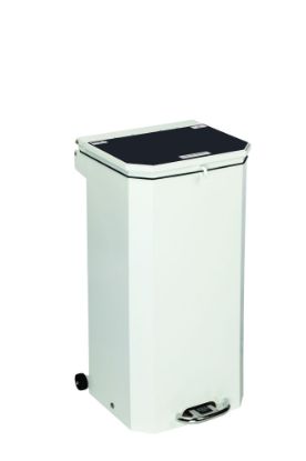 Bin Pedal 70 Ltr With Black Lid For Domestic Waste