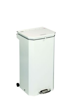 Bin Pedal 70 Ltr With White Lid For General Use