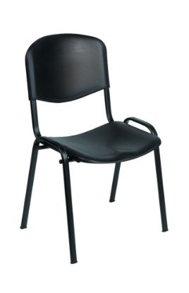 Chair Venus Visitor No Arms Black