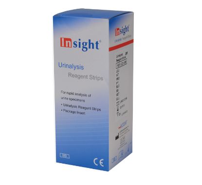 Test Strips Urinalysis (Insight) 8 Parameter x 25