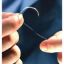 Suture Vicyrl 6-0 8mm half Circle Reverse Spatula Double x 12