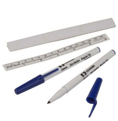 Devon Skin Marker Pen Regular Tip And Ruler Cap x 50