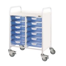 Trolley Vista 60 (Sunflower) 12 Single Depth Blue Trays