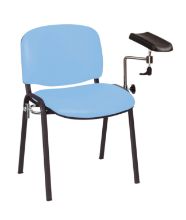 Chair Phlebotomy (Sunflower) Anti-Bacterial Vinyl Cool Blue