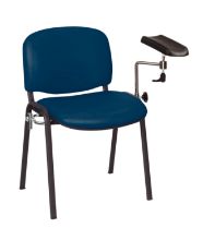 Chair Phlebotomy (Sunflower) Anti-Bacterial Vinyl Navy