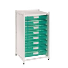 Storage Module Vista Low Level 8 Single Green Trays