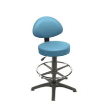 Stool Examination (Sunflower) Back Rest Glider Base & Foot Ring Sky Blue