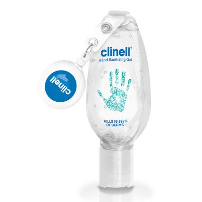 Clinell Hand Sanitiser Gel With Clip 50ml x 1