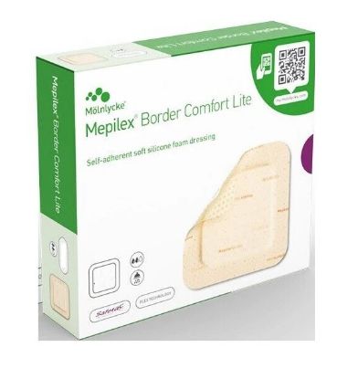 Mepilex Border Comfort Lite Dressing 5cm x 12-5cm x 10