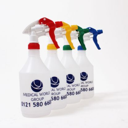 Spraygun Green Nozzle & Bottle (Colour Coded) MW Logo